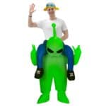 costume alien vert